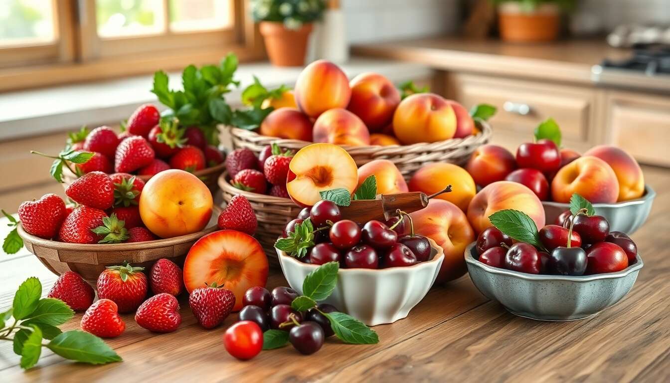 Fruits de Juillet : 80 idées de recettes fraîches
