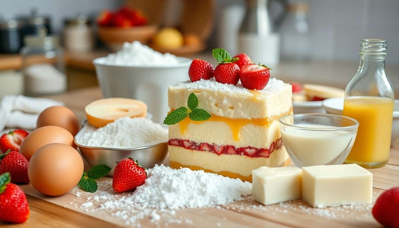 Recette de fraisier traditionnel : étape par étape