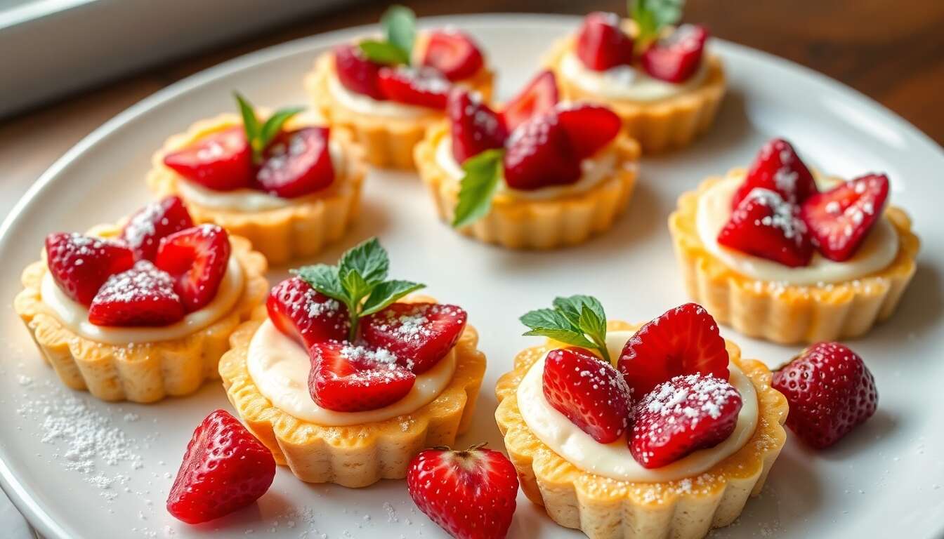 Tartelettes Fraises Citron Basilic : une Recette Ultra Simple