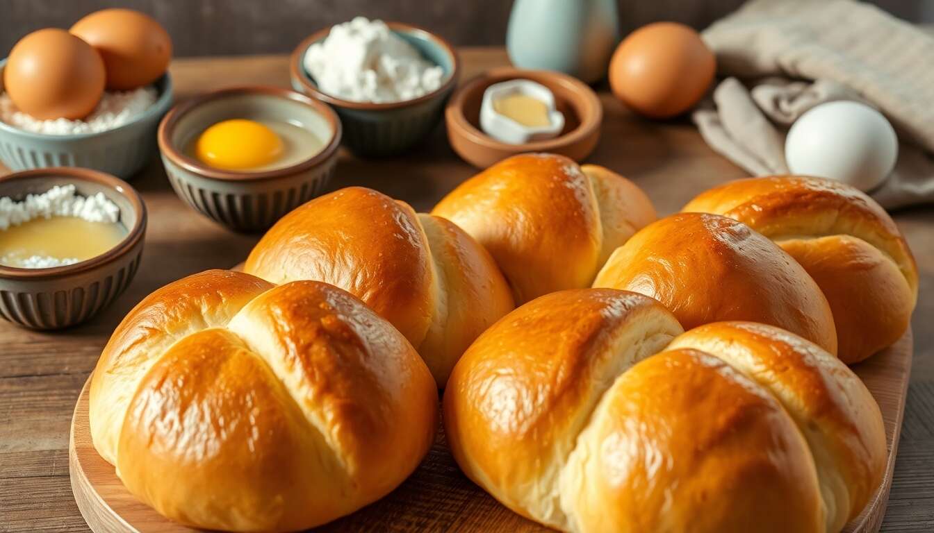 Recette de brioches feuilletées maison