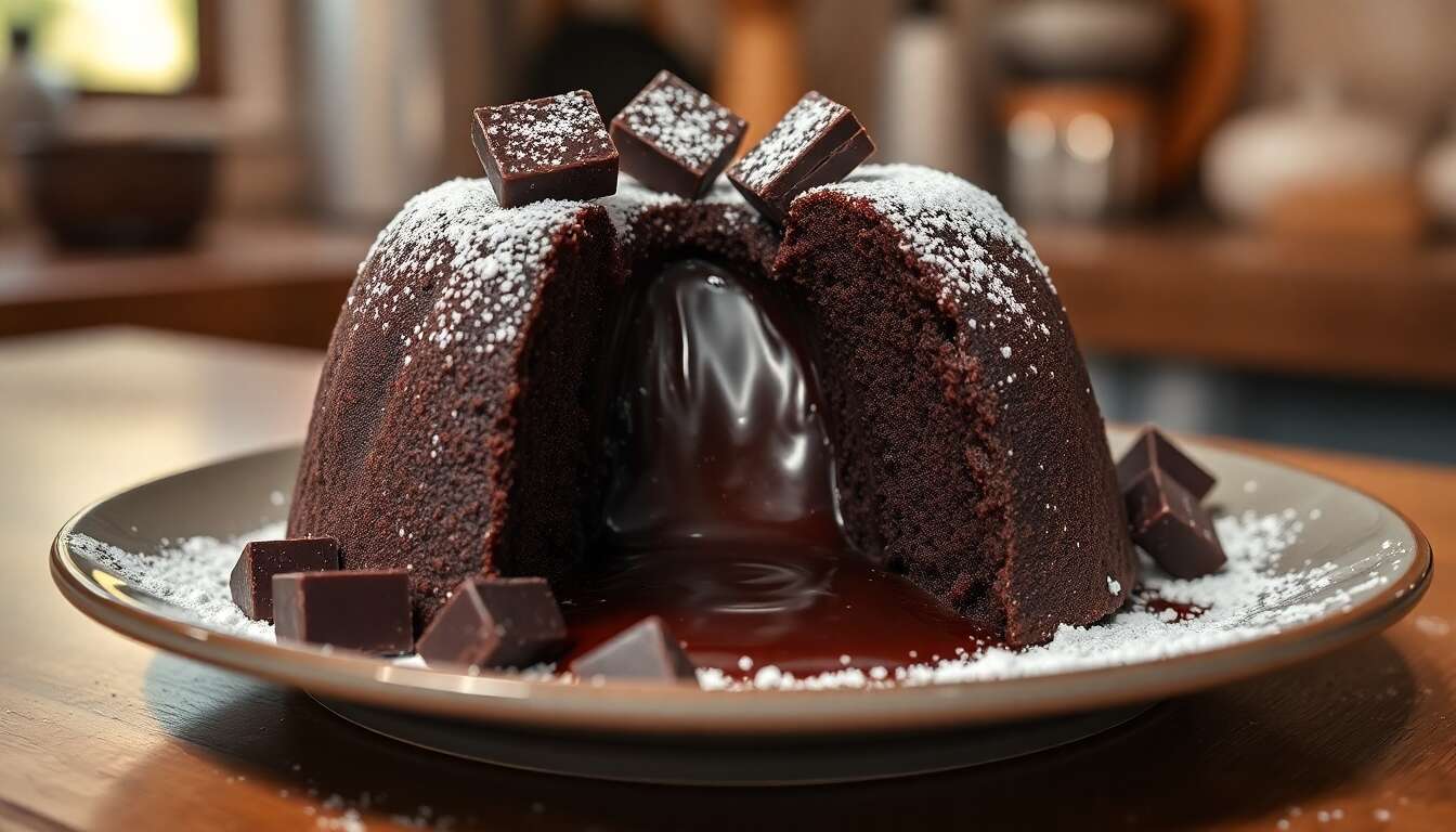 Fondant au chocolat : recette ultra-coulante