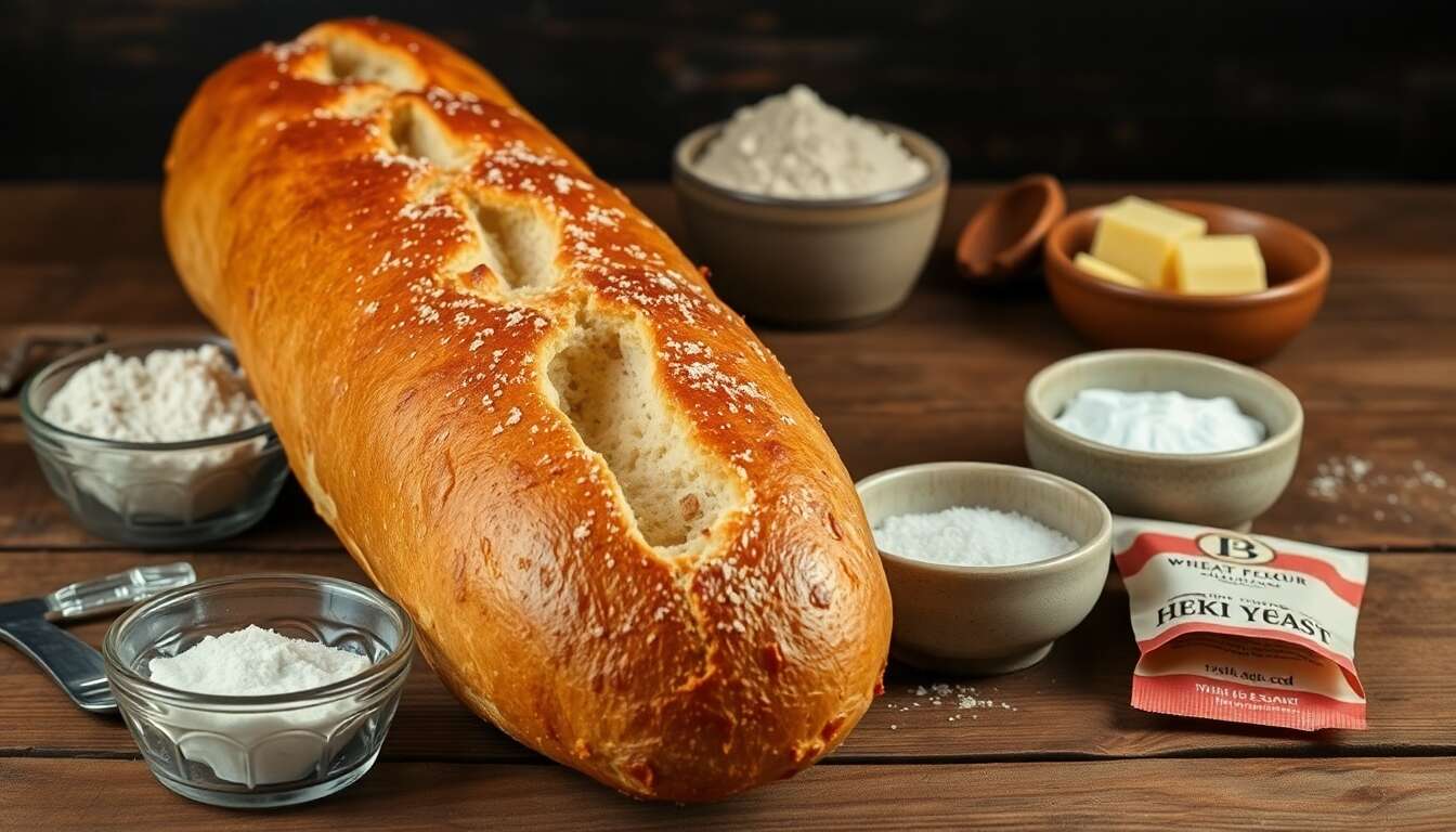 Recette de baguette feuilletée maison