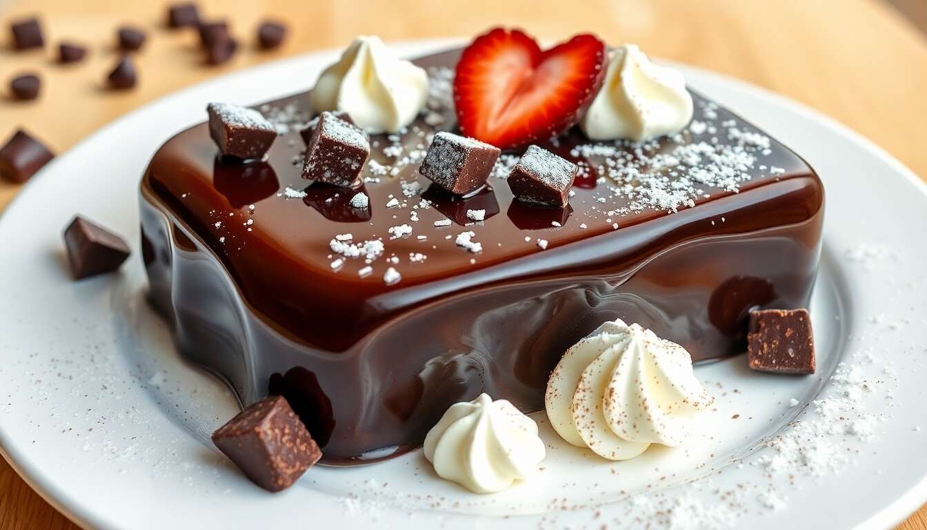 Glaçage miroir chocolat : recette ultra brillante