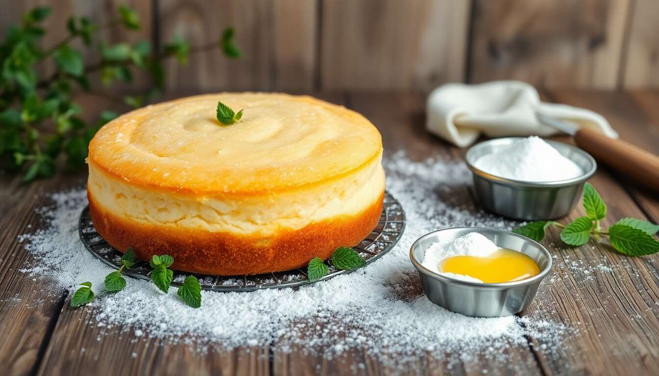 Recette : cake Citron Vert Menthe Facile et Délicieux