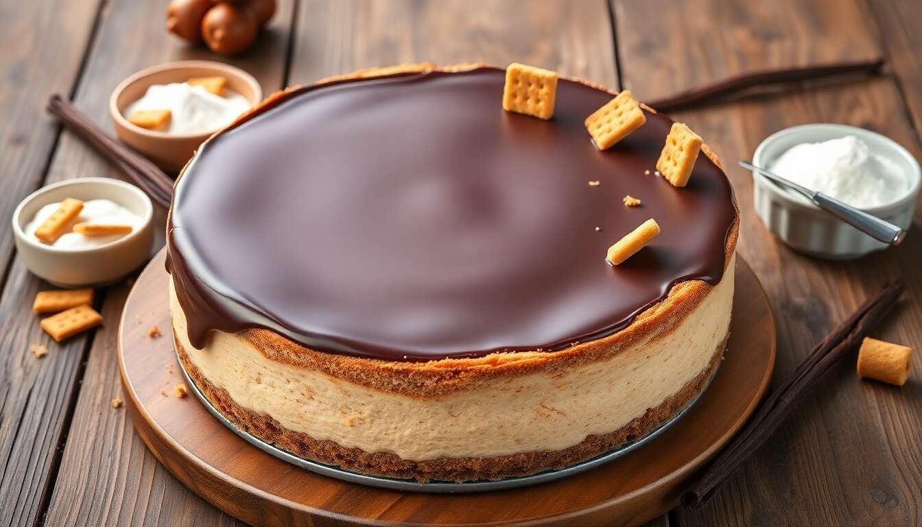 Cheesecake au chocolat : recette gourmande et facile