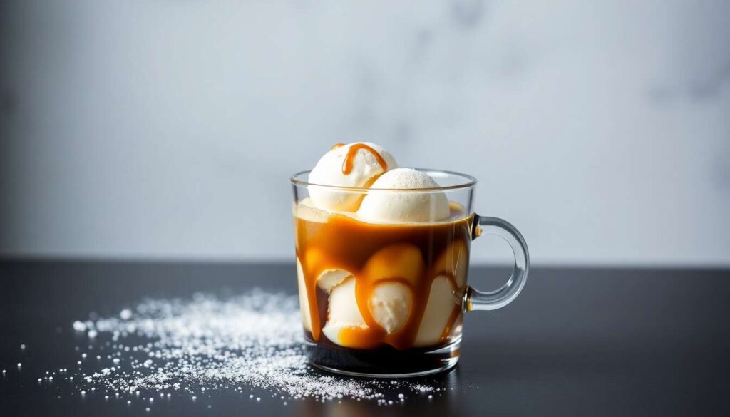 Recette de café affogato à la glace vanille : un dessert italien irrésistible