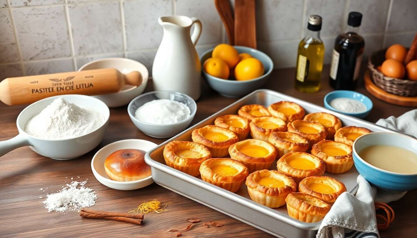 Recette authentique des Pastéis de Nata portugais