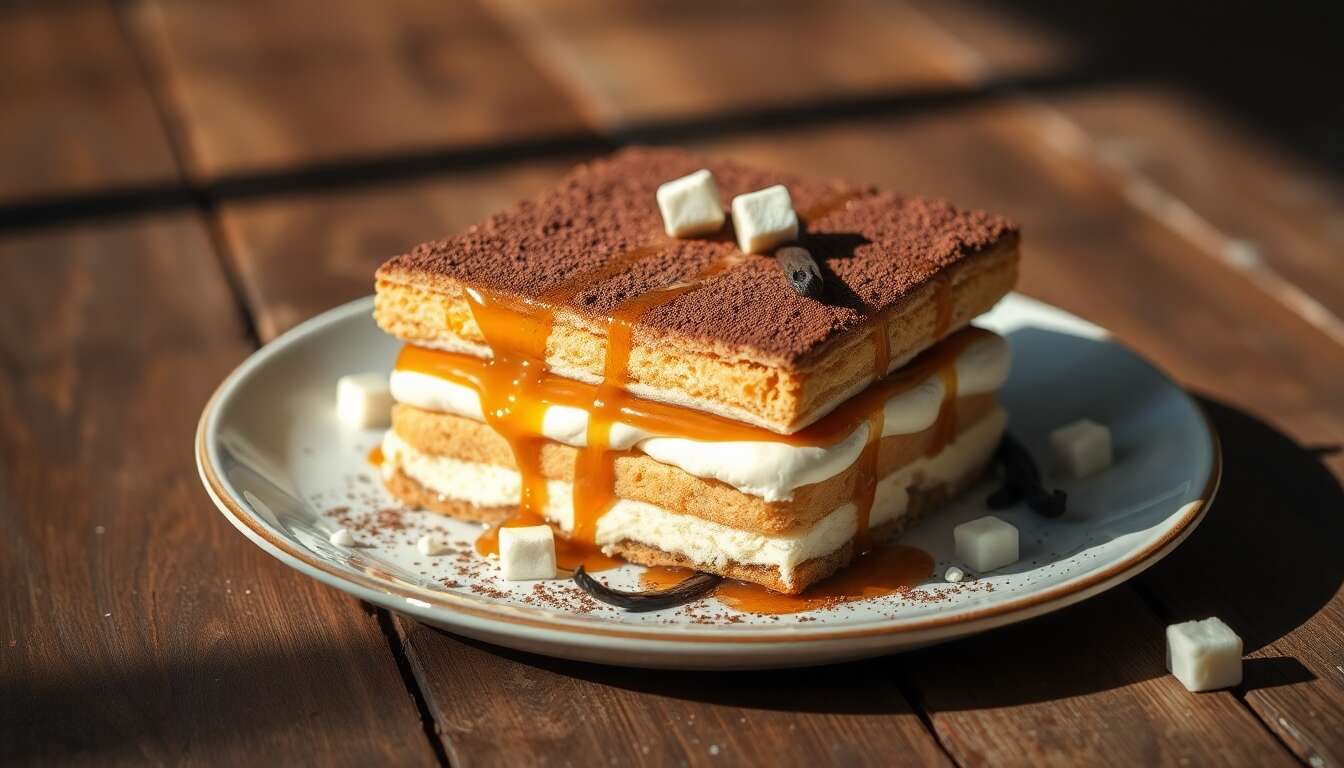 Tiramisu au caramel beurre salé : la recette gourmande à essayer