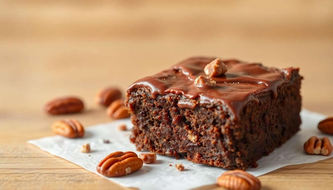 Brownie Dulcey et Noix de Pécan : recette Gourmande