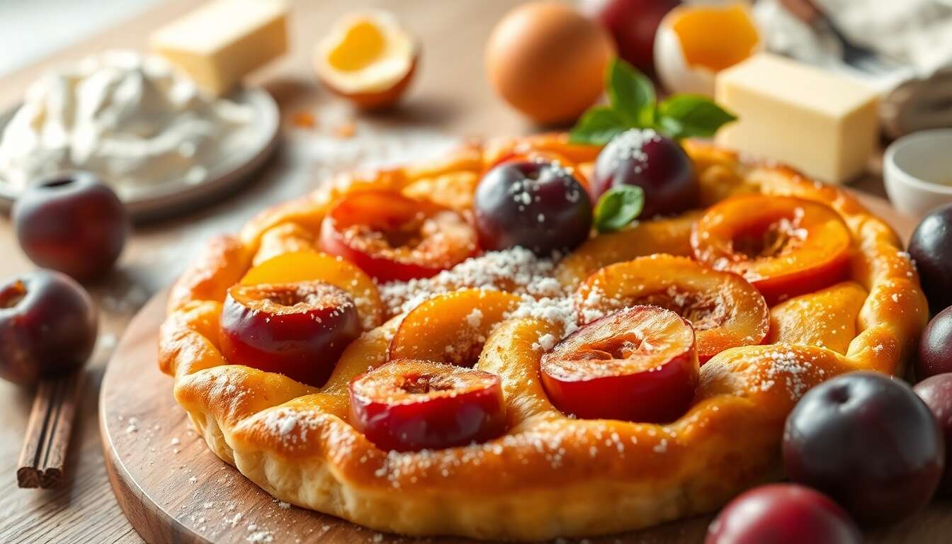 Recette de tarte alsacienne aux quetsches : un délice traditionnel