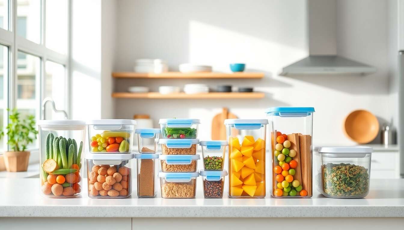 Optimiser le Rangement de Votre Cuisine : boîtes Alimentaires