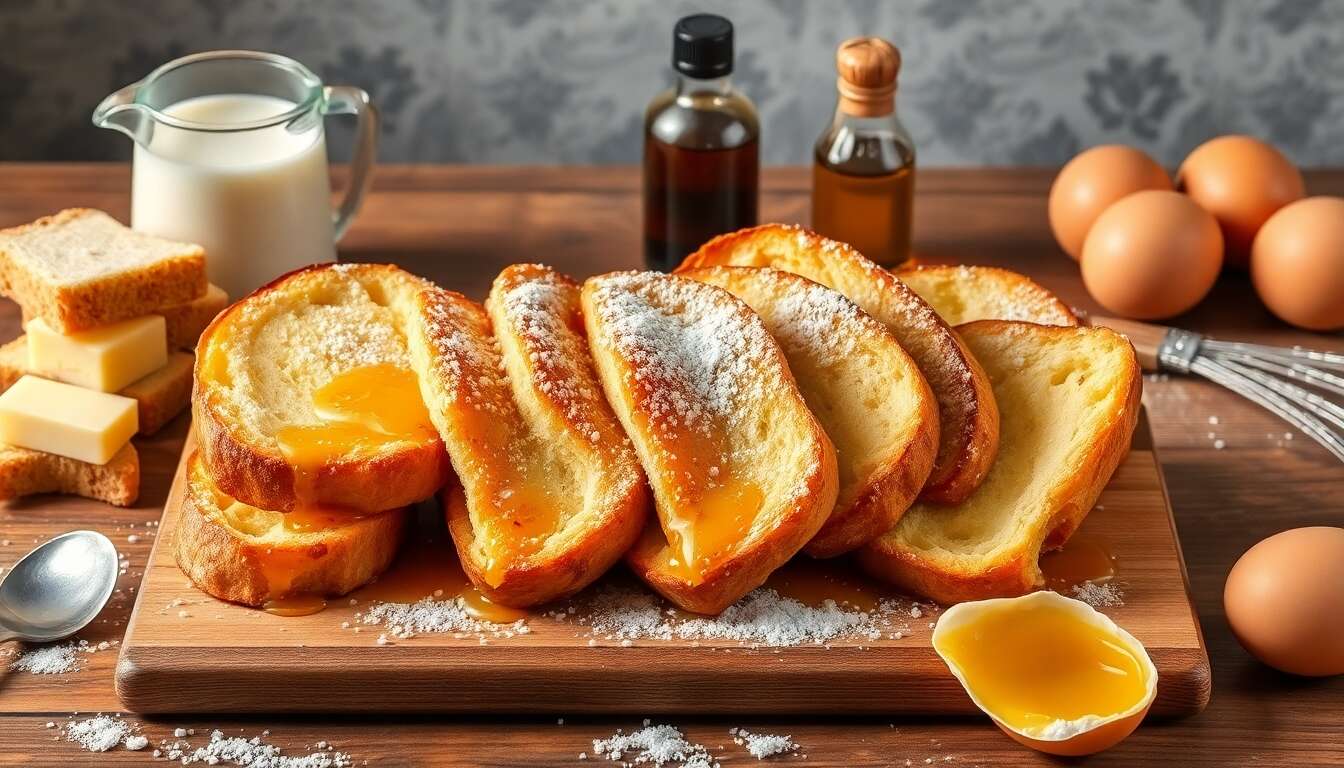 Recette de brioche façon pain perdu : un délice à découvrir