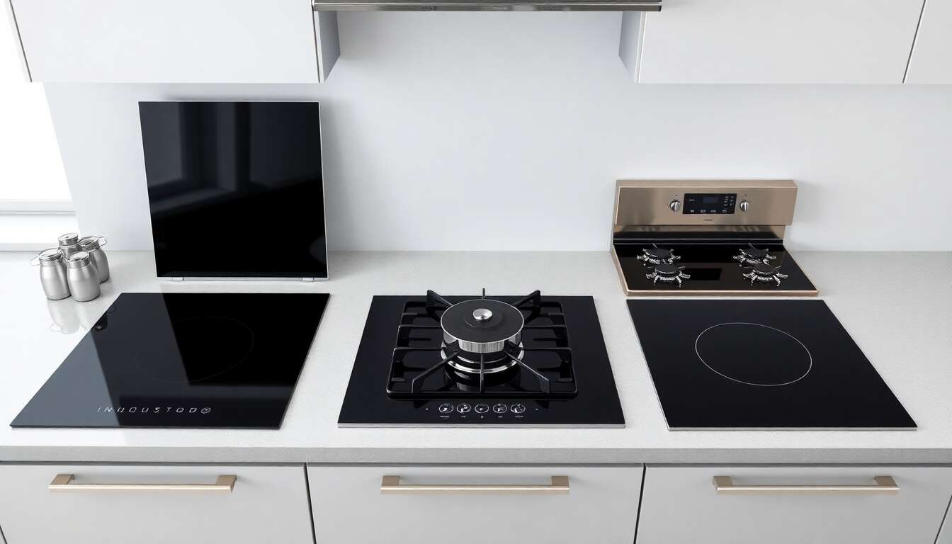 Choisir une plaque de cuisson : induction, gaz ou vitrocéramique ?