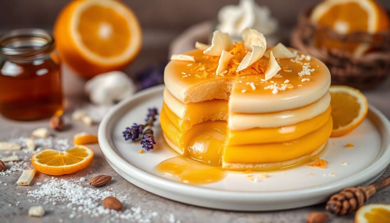 Recette d'entremets miel et agrumes : un délice sucré-acidulé