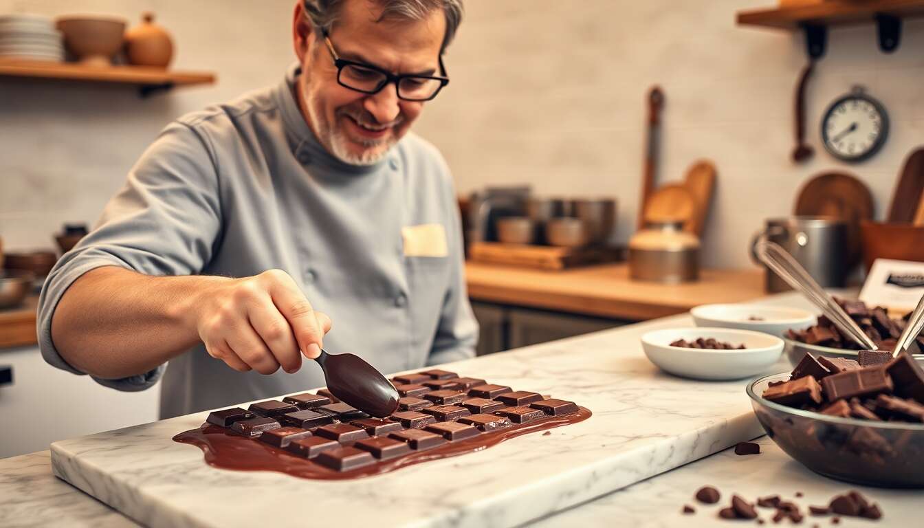 M&eacute;thodes pour temp&eacute;rer le chocolat au lait