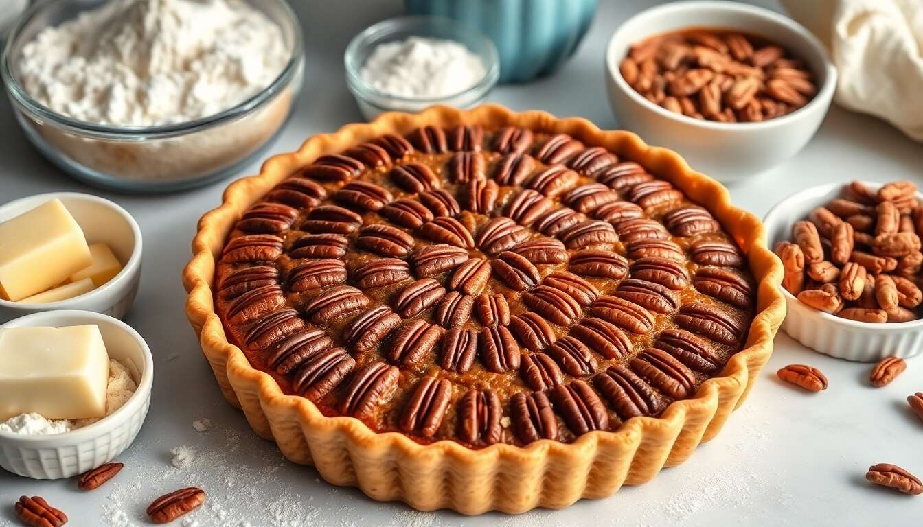 Recette de tarte aux noix de pécan irrésistible
