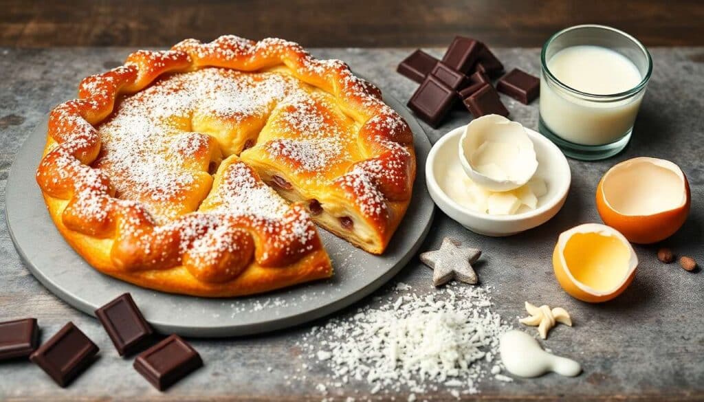 Recette Galette des Rois Bounty : chocolat et noix de coco