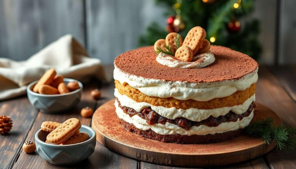 Gâteau de Noël façon tiramisu : une recette gourmande