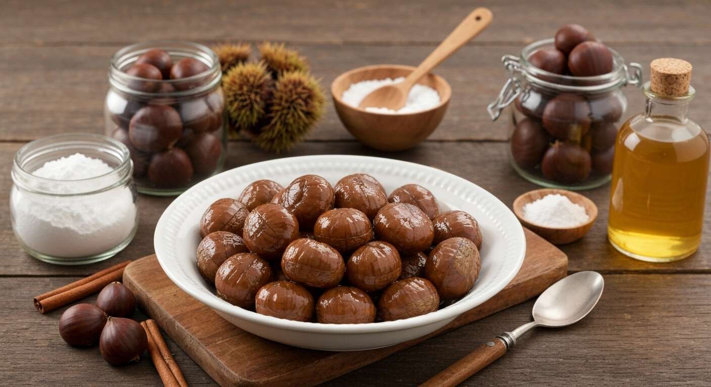 Recette de marrons glacés maison