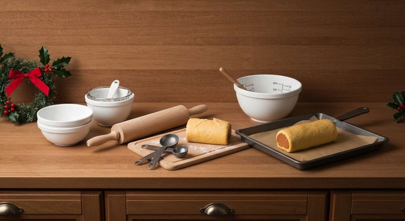 Ustensiles essentiels pour une bûche de Noël réussie