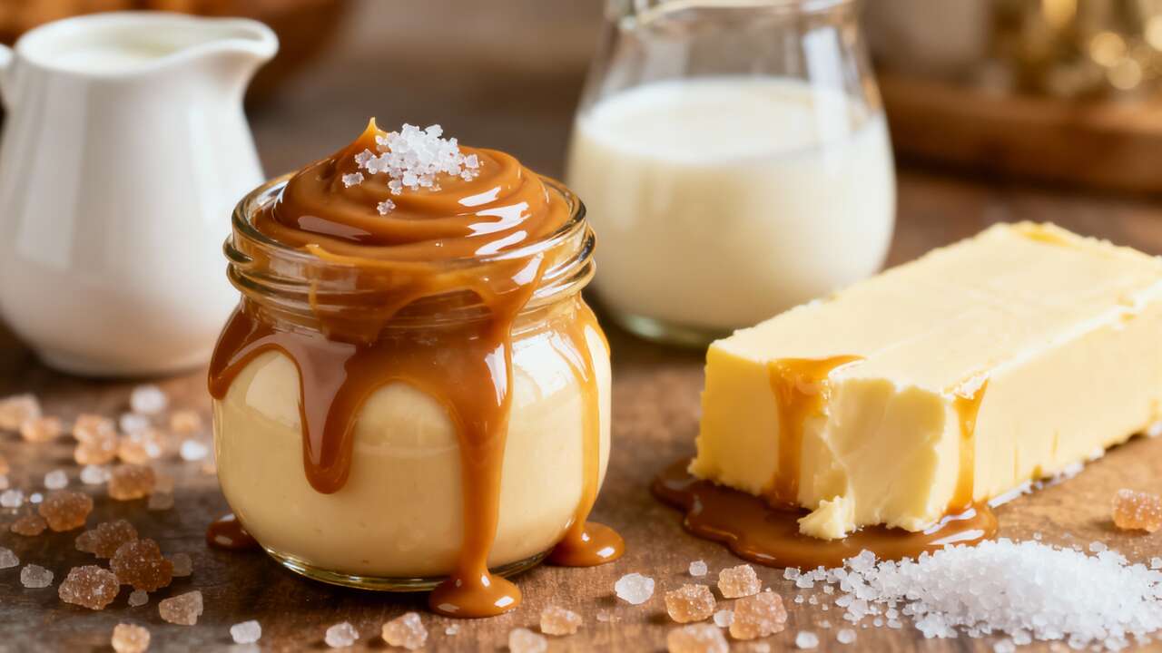 Recette de caramel au beurre salé maison
