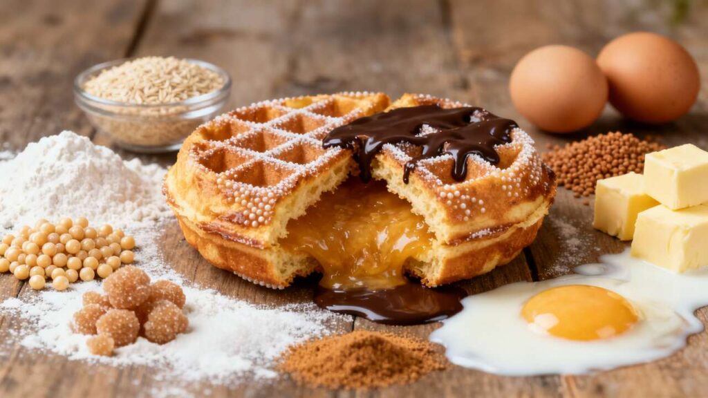Gaufres liégeoises : recette fourrée et savoureuse