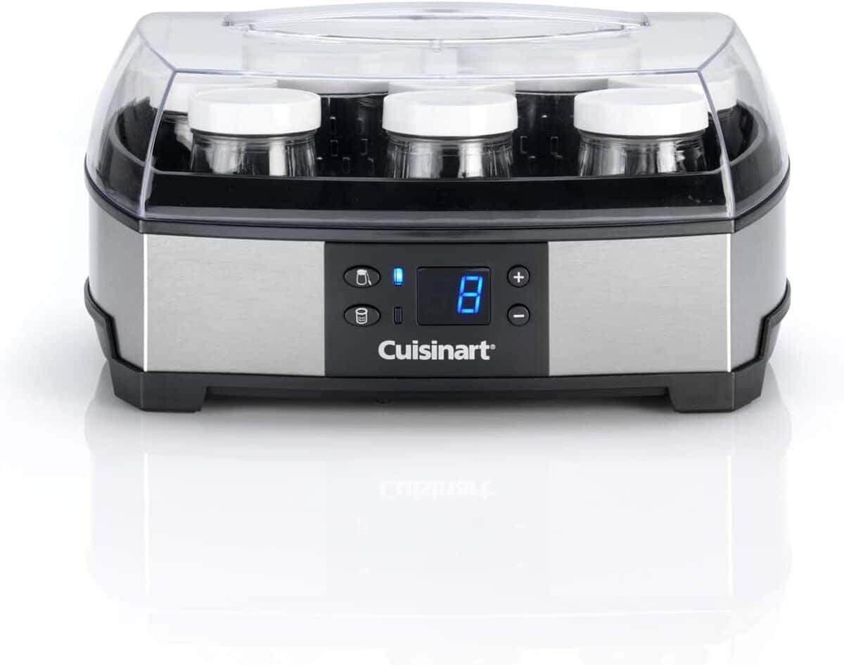 Test de la yaourtière fromagère compacte Cuisinart YM400E