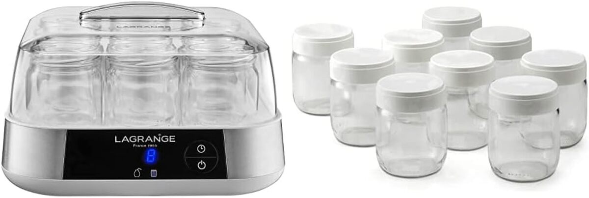 Test de la yaourtière Lagrange 459002 et ses pots en inox
