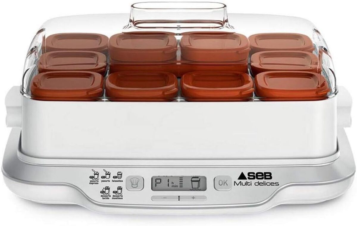 Test de la yaourtière Seb Multidélices Express 12 pots