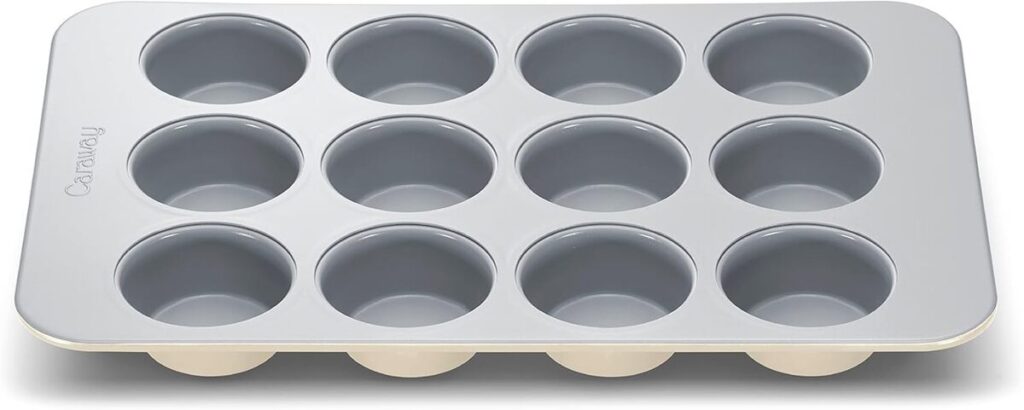 Test du moule à muffins anti-adhésif Caraway : céramique lisse et non toxique