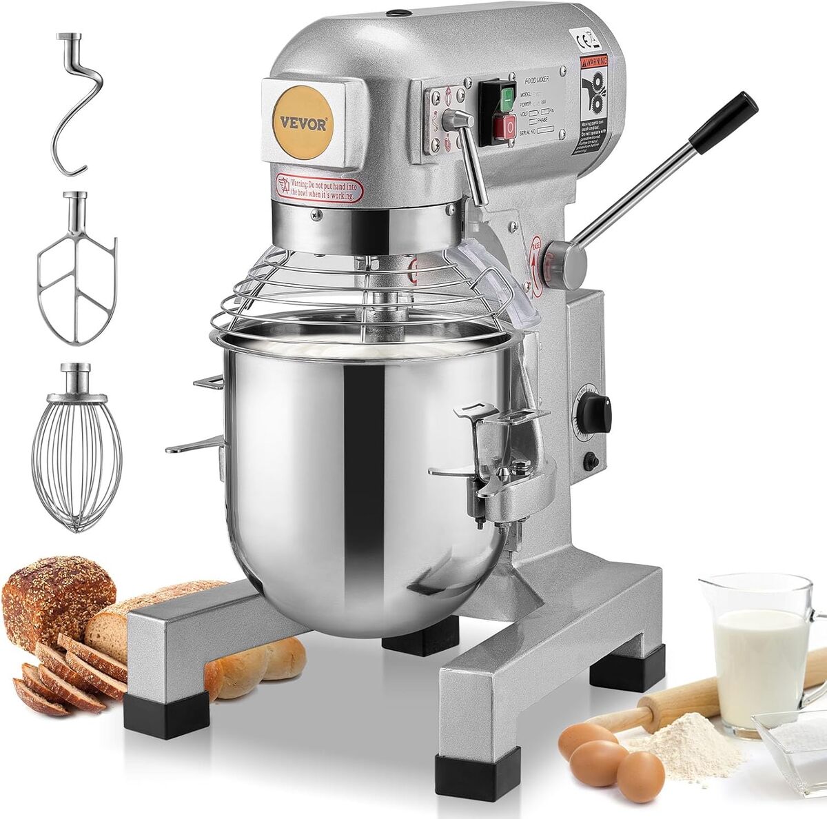 Test du robot pâtissier VEVOR 14 L : performance et polyvalence