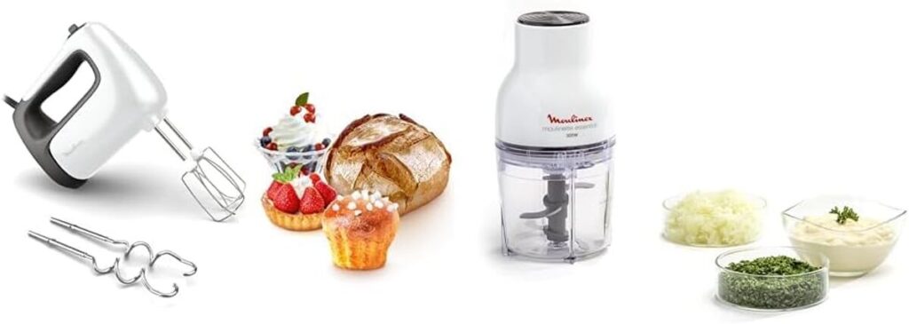 Test Moulinex : batteur 500 W turbo et hachoir 3-en-1