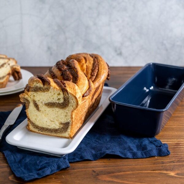 Dr. Oetker 9924550 Lot de 3 moules à cakes, 3 moules à gâteaux, moule à cake, moule rectangulaire, moule à pâtisserie, moule à gâteaux, Acier, Emaille, 30 cm - 35 cm - 25 cm