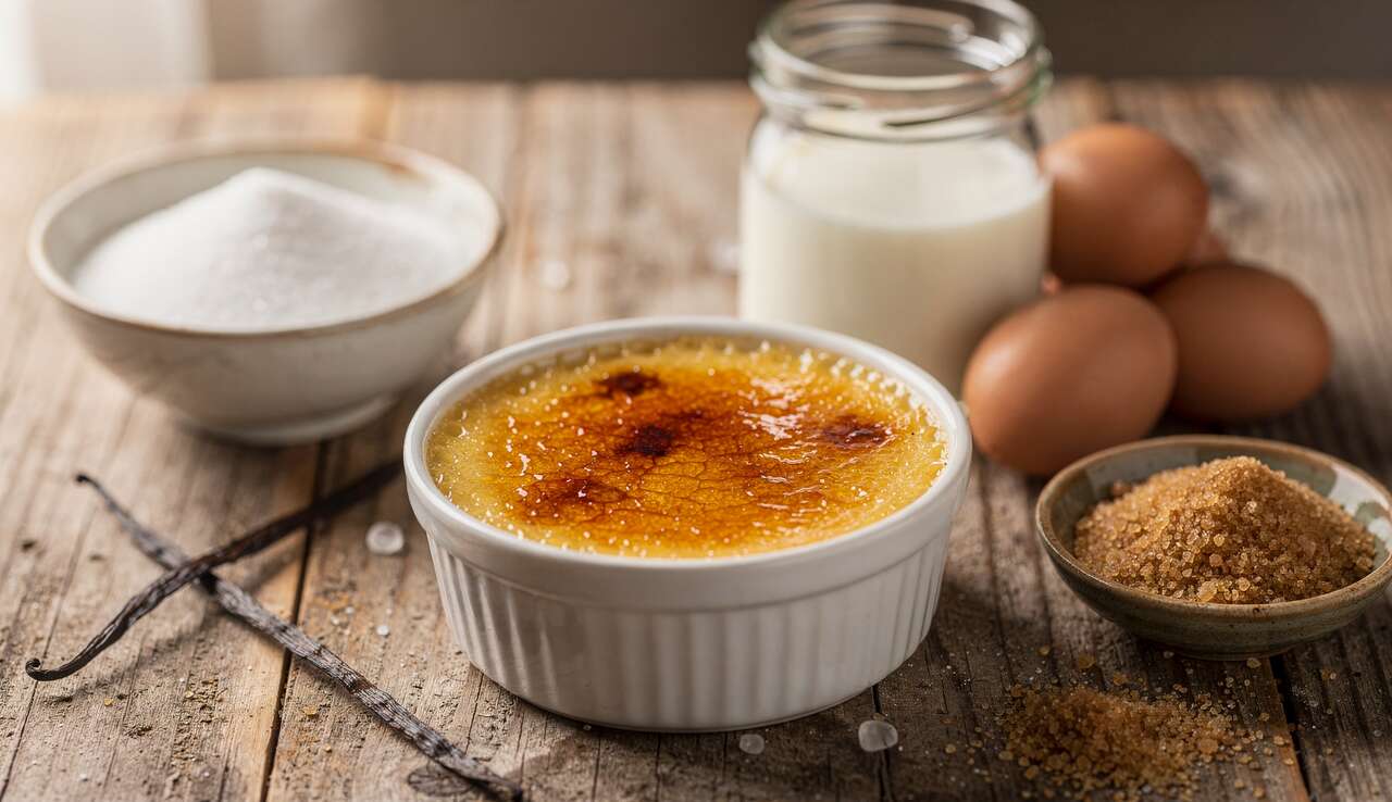 Crème brûlée maison : recette parfaite