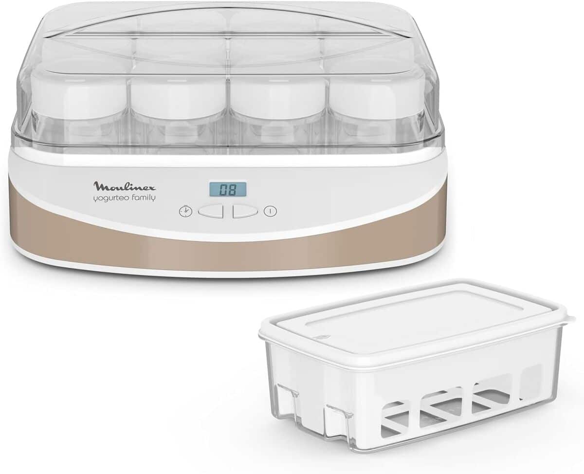 Test de la yaourtière Seb YG233A10 : 12 pots de 200 ml, 21 W