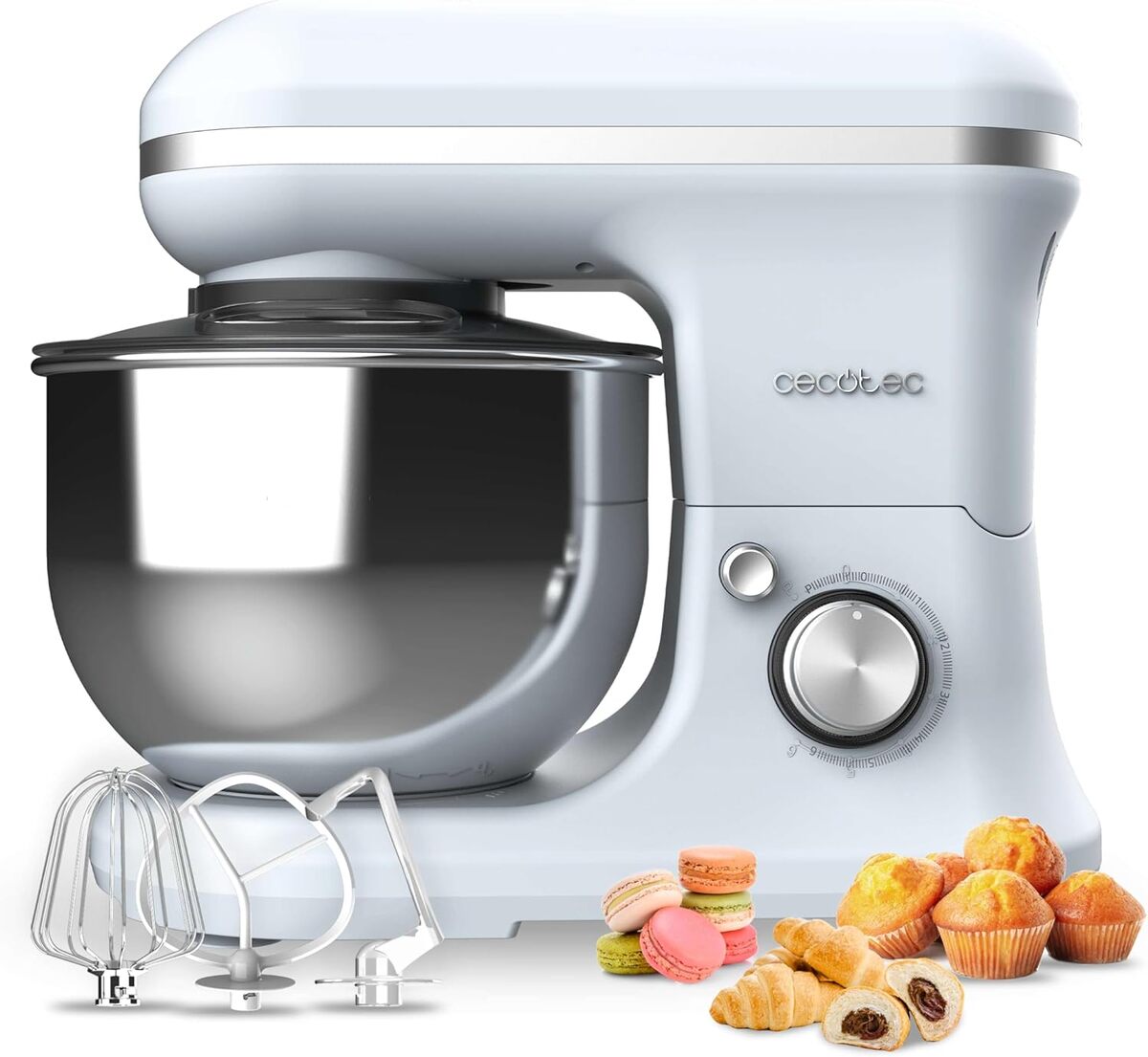 Test du Cecotec Cecomixer Merengue : batteur 1200W élégant et performant