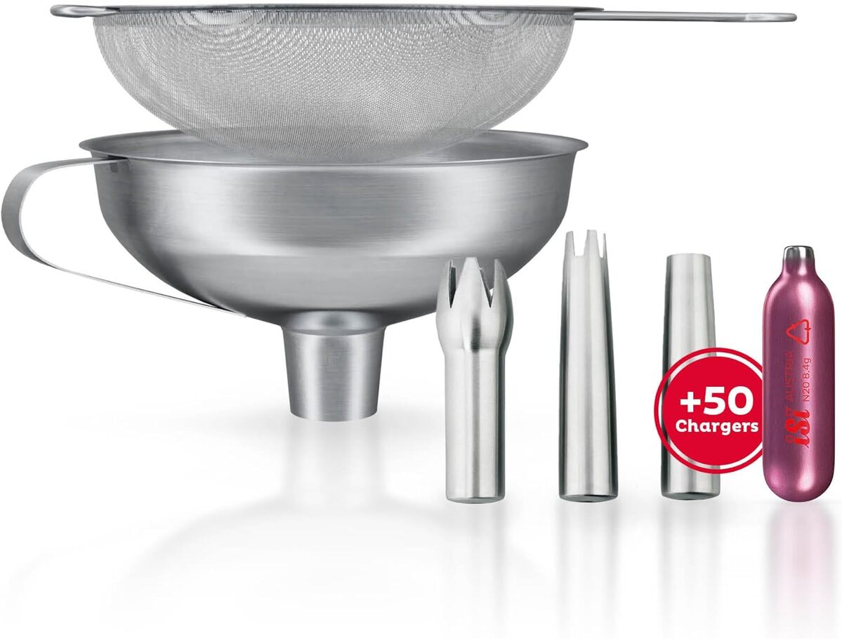 Test du kit accessoires iSi pour siphon chantilly : l'outil parfait pour des desserts réussis