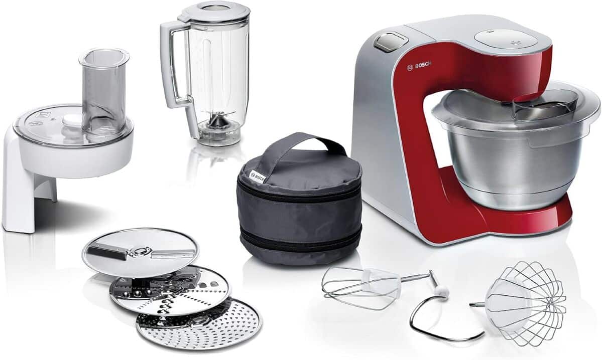 Test du robot pâtissier Bosch MUM58720 : puissance et design