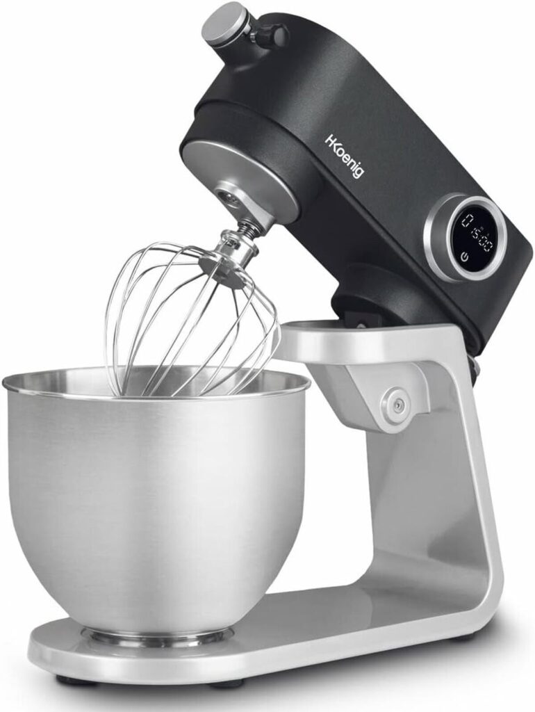 Test du robot pâtissier H.Koenig KM120 : puissance et polyvalence 800W