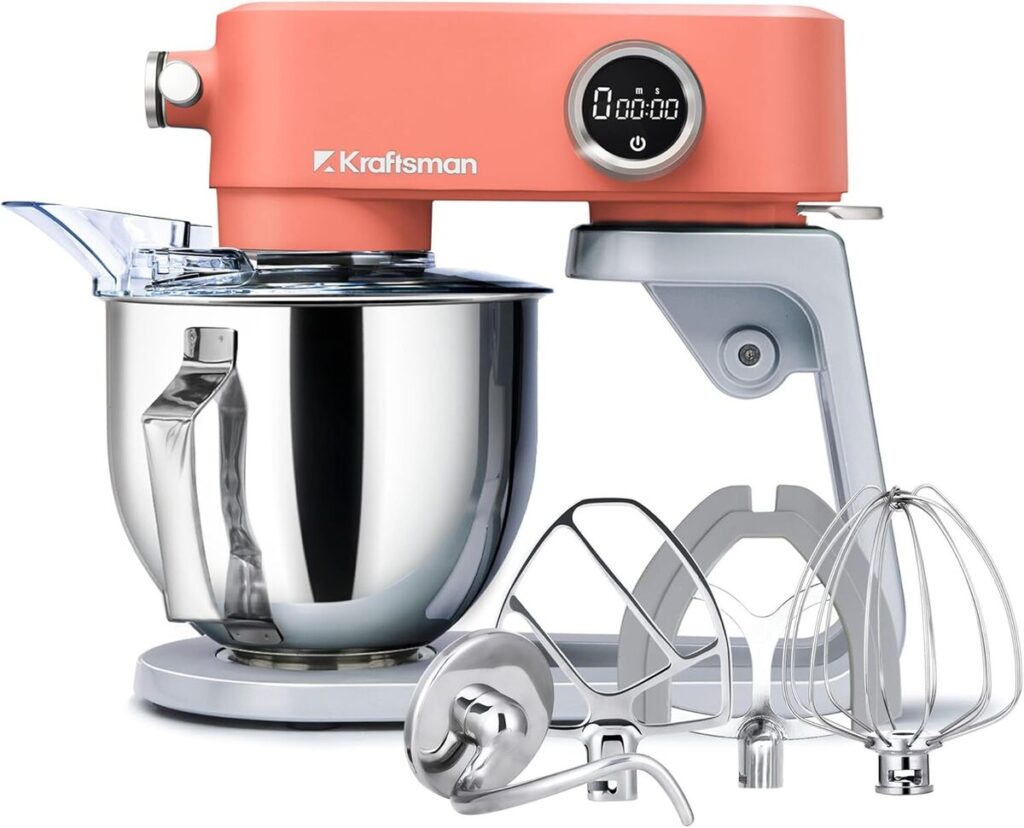 Test du robot pâtissier Kraftsman 5 L : puissance et polyvalence en cuisine
