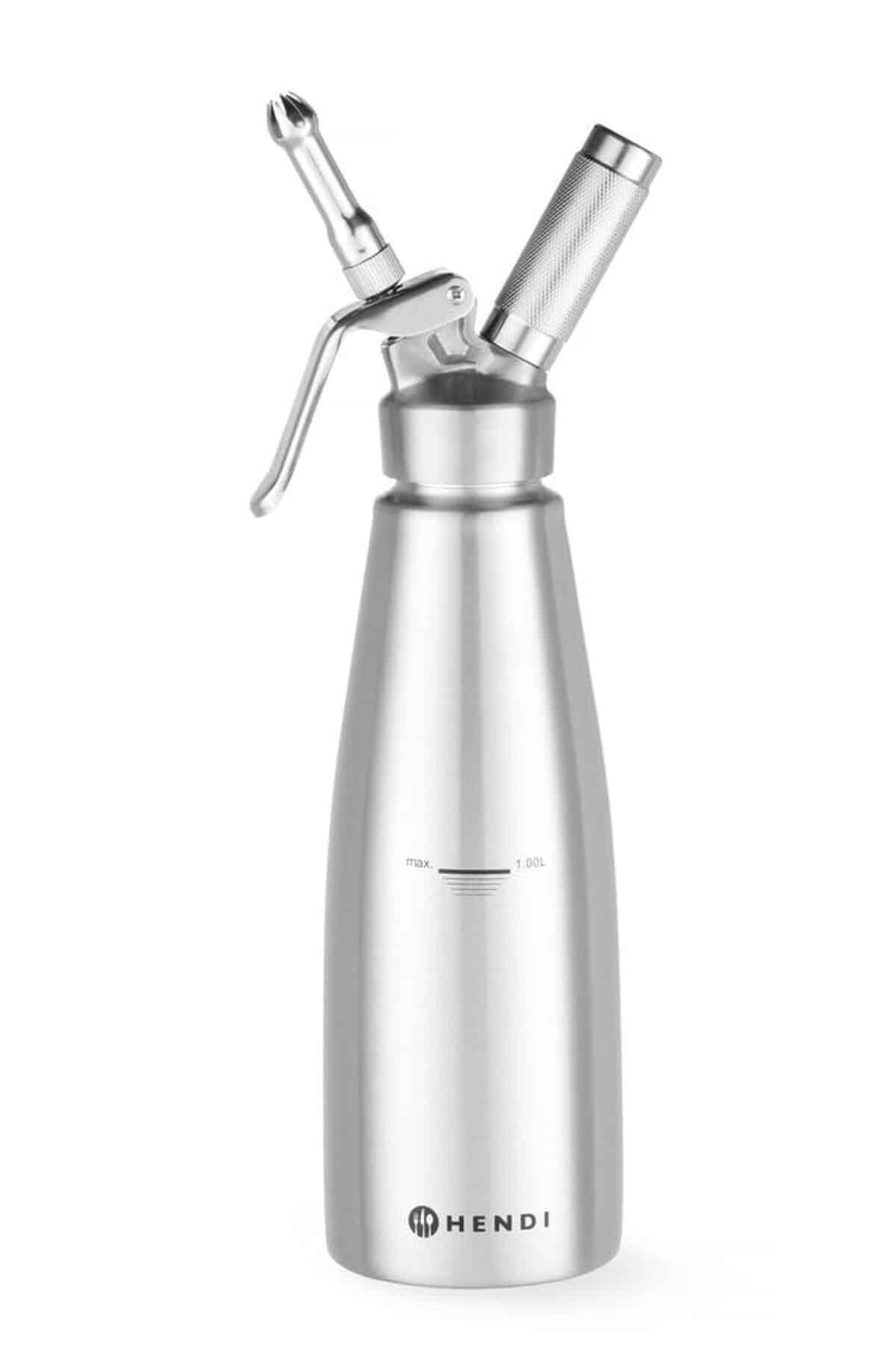 Test du siphon à chantilly Hendi : mousse et crème parfaites