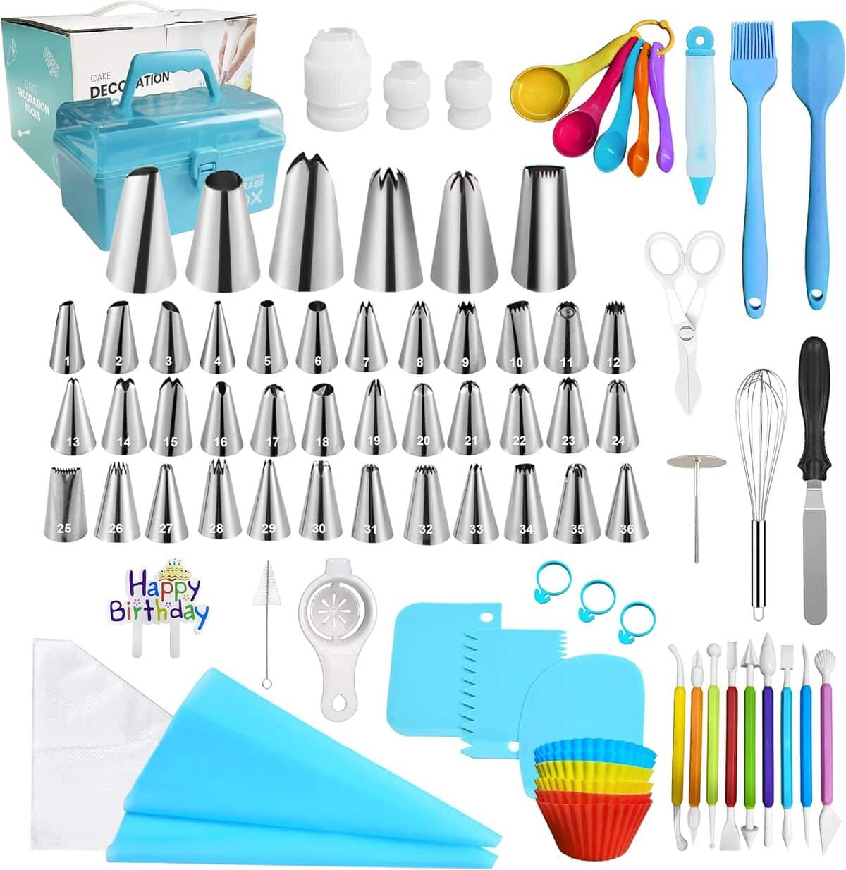 Test : kit de décoration gâteaux 42 pièces