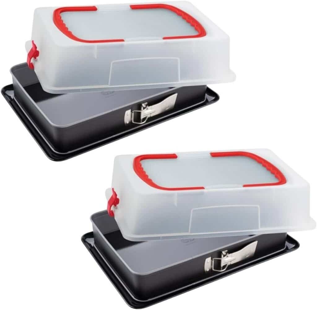 Test : moules à charnière rectangulaires Dr. Oetker 42 x 29 cm