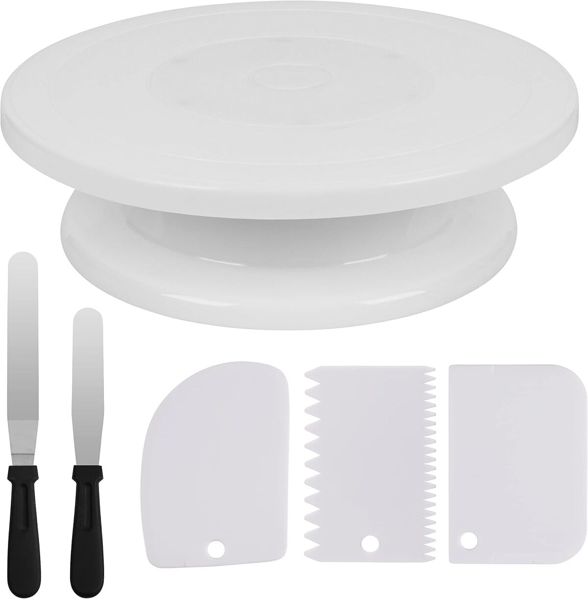 Test : support rotatif pour décoration de gâteaux avec accessoires