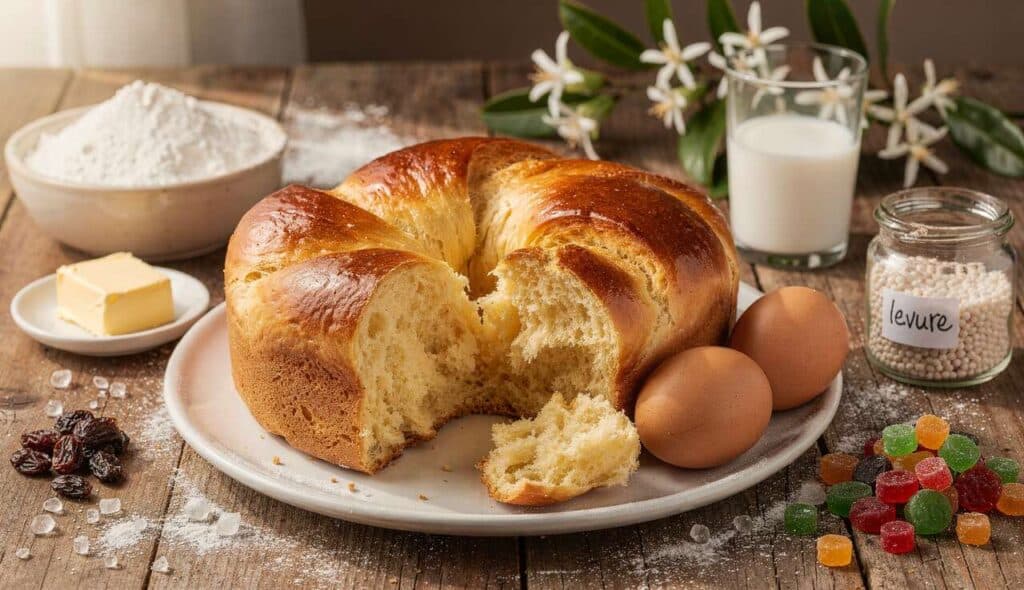 Recette de la brioche des rois maison