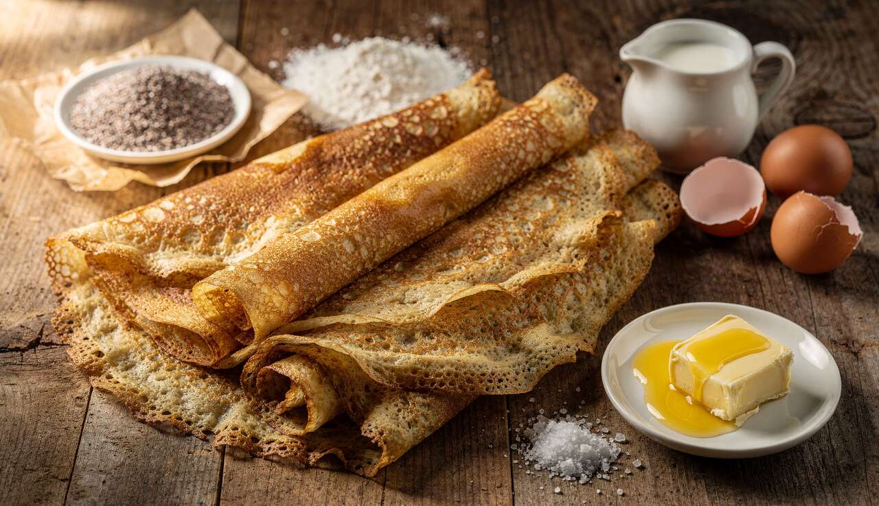 Crêpes bretonnes : recette authentique et savoureuse