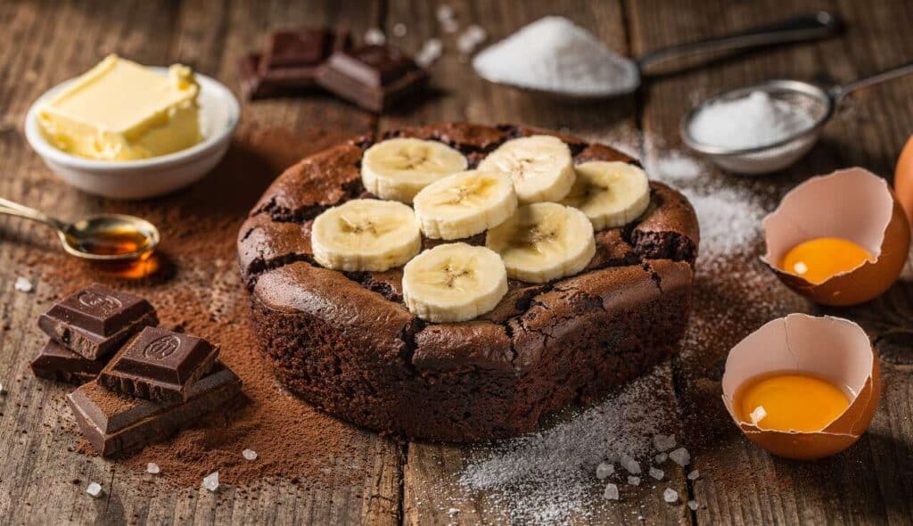 Brownie banane chocolat : une gourmandise à découvrir