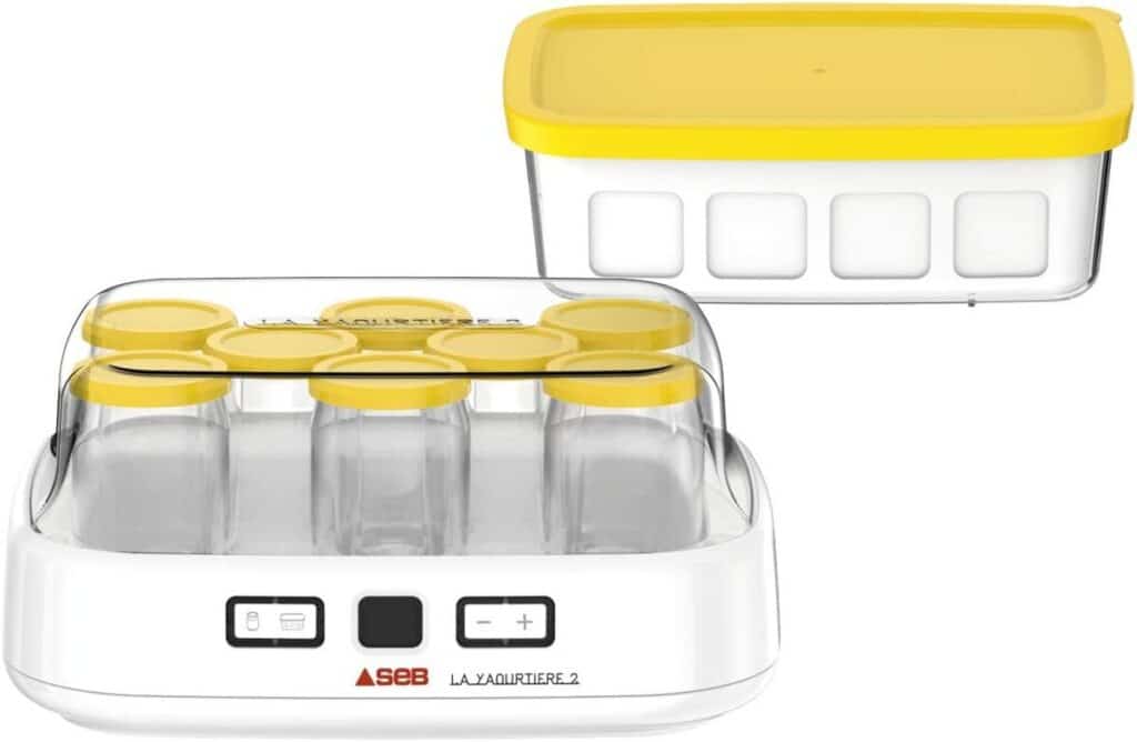 Test de la SEB La yaourtière 2 : écran LCD et programmes automatiques