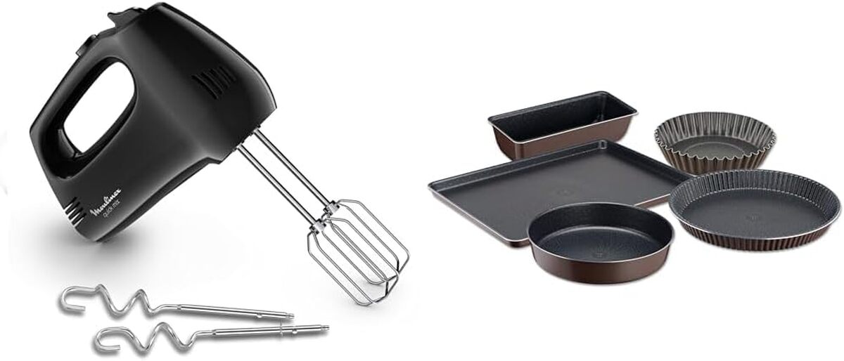 Test du batteur à main Moulinex Quick Mix et des moules Tefal Perfectbake