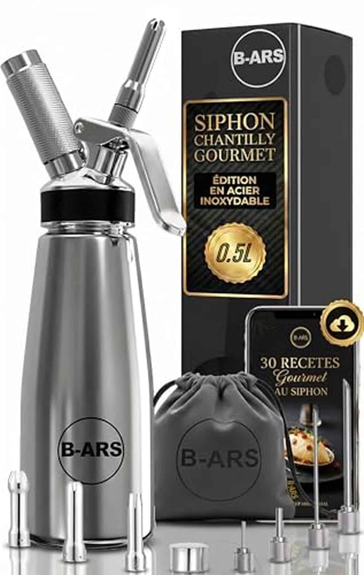 Test du siphon à chantilly B-ARS : efficacité et créativité